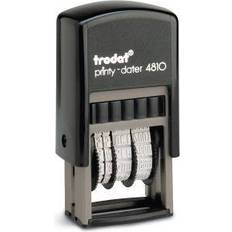 Trodat Printy 4810 Budget Mini Dater Stamp Self-inking 20x3.8mm Black