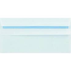 White Postage & Packaging Supplies Q-CONNECT DL Envelope Wallet Self Seal 80gsm White (250 Pack) KF07556