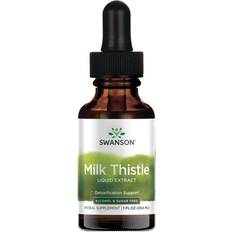 Swanson Milk Thistle Liquid Extract, Alcohol & Sugar Free