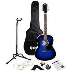 Very Rockjam W-103 Full-Size Acoustic Guitar Package (Blue)