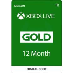 Microsoft xbox live gold Microsoft Xbox Live Gold - 12 Months - Turkey