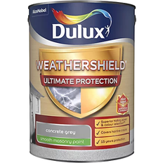 Dulux Grey Paint Dulux Weathershield Ultimate Protection Wall Paint County Cream 5L