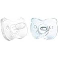 Medela Pacifiers Medela Soft Silicone Soother Boy dummy 0-6m 2 pc