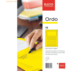 Elco Elco"Ordo Classico" organisationsmapp – ljusgul (paket med 10)