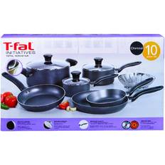 T-fal A821SA94 Initiatives 10-Piece Cookware Set with lid