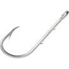 VMC 9291 Single Eyed Hook 100 Units Silver 1