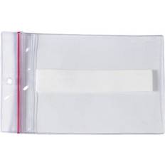 Office Depot Super-Scan LH235 3 x 5 in. Press-On Vinyl Envelopes Reclosable Pack of 25