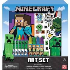 Minecraft Crafts Innovative Designs Minecraft Kids Coloring Art Set with Stickers and Stampers