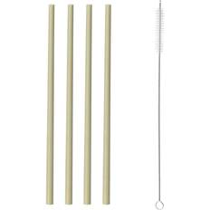 Typhoon Set 4 Bamboo Straight Straws