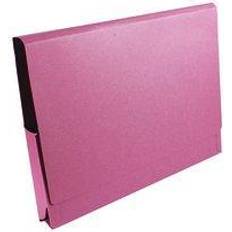 Exacompta Guildhall Legal Wallet Manilla 356x254mm Full Flap 315gsm Pink Pack