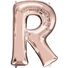 Anagram 89770 37 in. Letter R Rose Gold Balloon