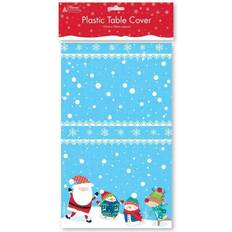 Kids Christmas Party Tableware Napkins Plates Table Cover Xmas Santa/Tablecover