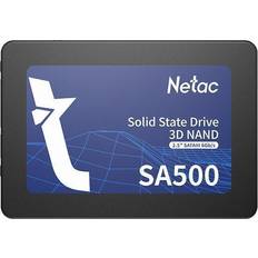 Netac SSD SA500 480GB SATA 3.0 3D NAND Write speed 450 MBytes/sec Read speed 520 MBytes/sec 2,5 TBW 240 TB MTBF 1500000 hours NT01SA500-480-S3X