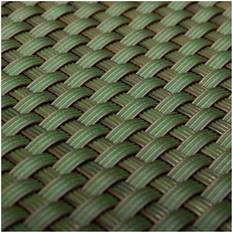 Green Screenings Poly Rattan Screen - DARK GREEN Double