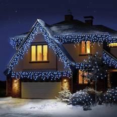 Premier 17.8m 720 LED Icicle Christmas TIMER String Light