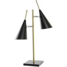 Dkd Home Decor 25W Black Golden Table Lamp