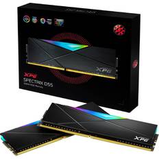 XPG DDR4 D55 RGB 16GB (2x8GB) 3200MHz PC4-25600 U-DIMM 288-Pins Desktop Memory CL16 kit Black (AX4U32008G16A-DB55)