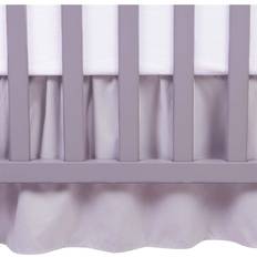 Sammy & Lou and Crib Skirts Gray Gray Crib Skirt