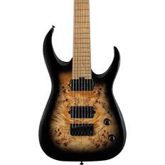 Jackson Pro Series Signature Misha Mansoor Juggernaut Ht7p Black Burst Burl