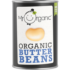 Mr Organic Organic Butter Beans 400g Tin