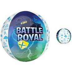 Blue Foil Balloons Amscan Battle Royal Orbz Balloon