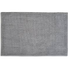 Silver Non-Slip Bath Mats Allure Supersoft Chenille