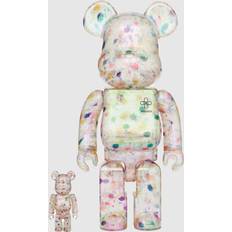 Medicom Toy BE@RBRICK Anever 100% and 400% PINK/PINK