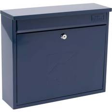 Blue Letterboxes & Posts Midnight Blue Burg Wachter Elegance Postbox