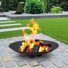 Benross GardenKraft 10909 Rust-Style Cast Iron Fire Pit