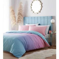 Portfolio Home King Size Rainbow Ombre Duvet Cover Blue