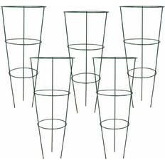 Selections Pack of 5 Conical Garden Plant Support Rings 75cm