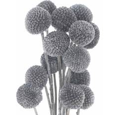 Hill Interiors Dried Grey Bunch Of 20 Artificial Plant