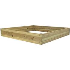 Selections Wooden Raised Vegetable Bed 122cm 18cm