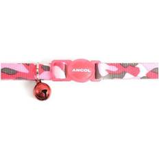 Ancol Safety Buckle Cat Collar Camoflage Pink