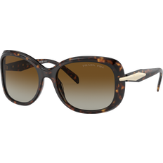 Prada Woman Sunglass 04ZS Frame color: Tortoise, Lens Polar