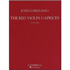 G. Schirmer Red Violin Caprices For Solo Violin From The Motion Picture The Red Violin By Corigliano