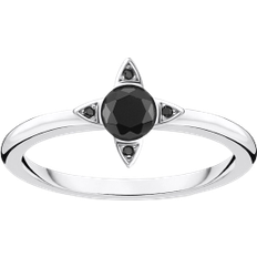 Black Rings Thomas Sabo Ring - Silver/Black