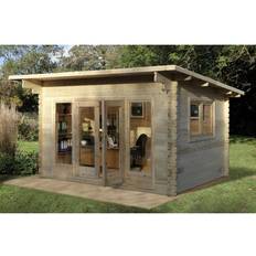 Melbury 4.0m 3.0m Log Cabin Pent (Building Area )