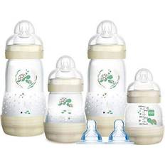 Mam Baby's First Bottle Set Including Anti Colic Self Sterilising Bottles and Bottle Teats