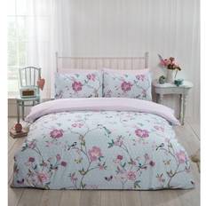 Pink Bed Set Rapport Home Furnishings, Polycotton, Blue, Single