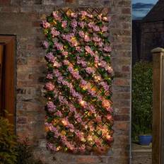 Purple Floor Lamps & Ground Lighting Smart Garden 1.8m Solar Power Blossom Trellis Ground Lighting