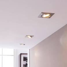 Lindby LED recessed lights, chrome Spotlight