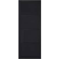 Black External Door LPD 4 Panel Plus External Door (x)