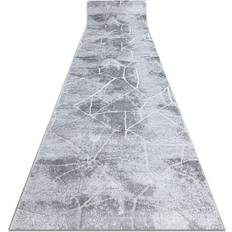 Runner Structural MEFE 2783 Marble two levels of fleece grey 150x320