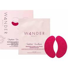 Wander Beauty Baggage Claim Festive Fuchsia Eye Masks 6