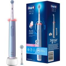 Braun Oscillating Electric Toothbrushes & Irrigators Braun Pro 3 3000 Sensitive Clean + 2 Brush Heads