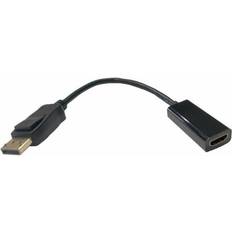 3GO Adapter DISPLAYPORT A HDMI M-H 15CM 1080P