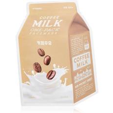 A'Pieu One-Pack Milk Mask Coffee Moisturising Revitalising Sheet Mask