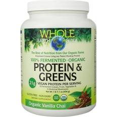 Natural Factors Whole Earth & Sea Fermented Organic Protein & Greens Vanilla Chai