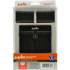 Jupio Kit with 2 x Battery LP-E6 1700mAh USB Dual Charger